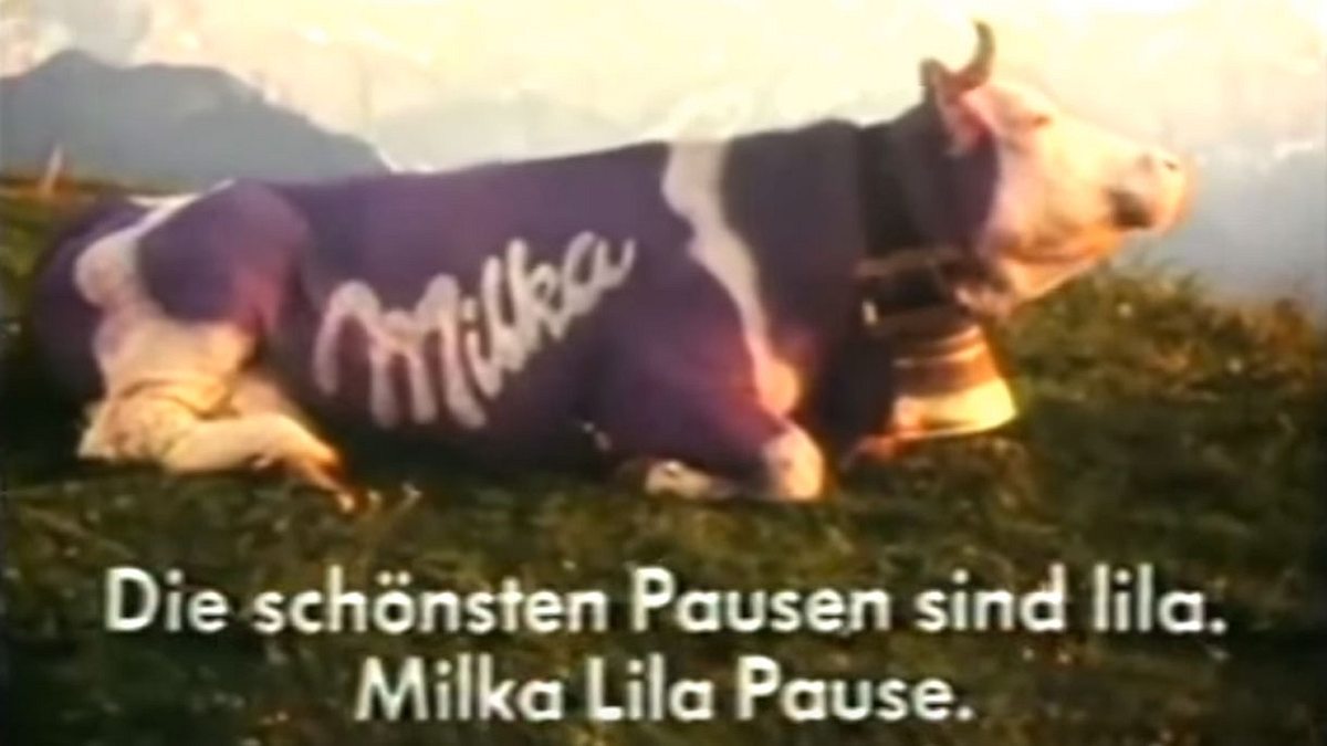 Milka: Die schönsten Pausen sind lila. Lila Pausen, holadio