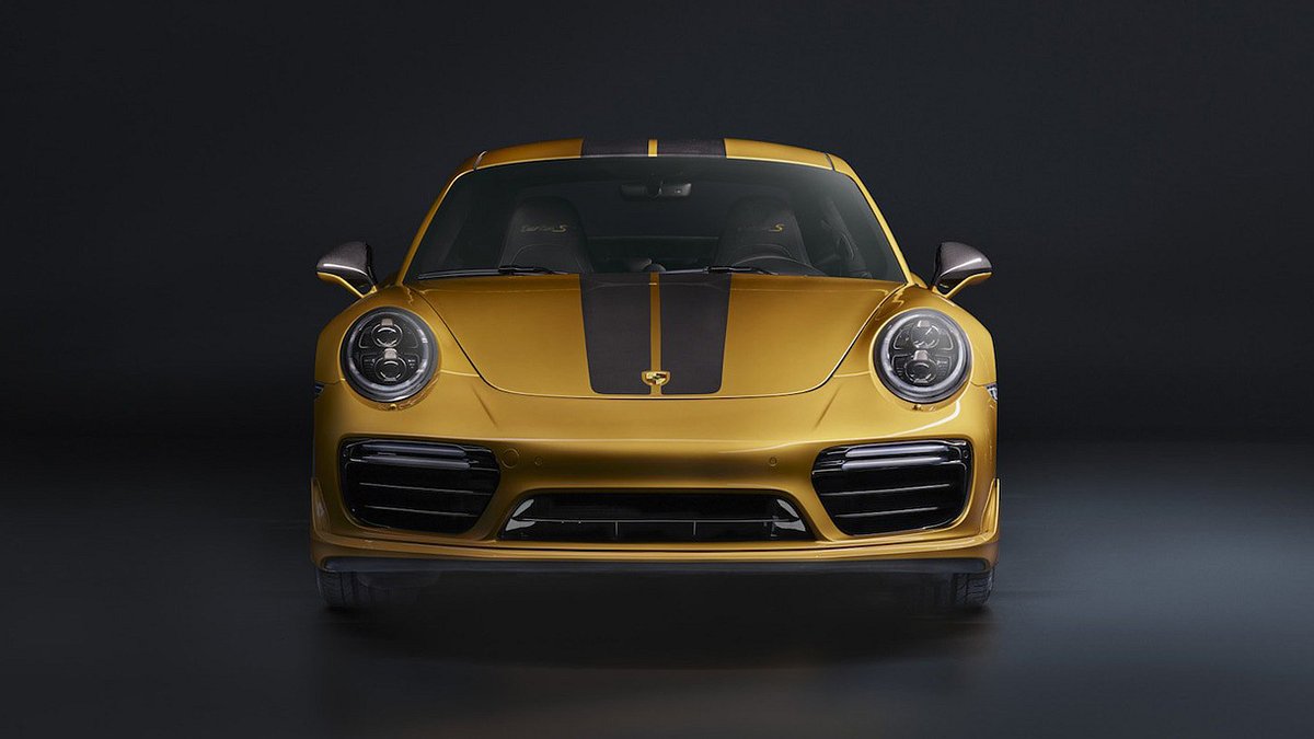 Vergoldete PS: Porsche präsentiert stärksten 911 Turbo S aller Zeiten