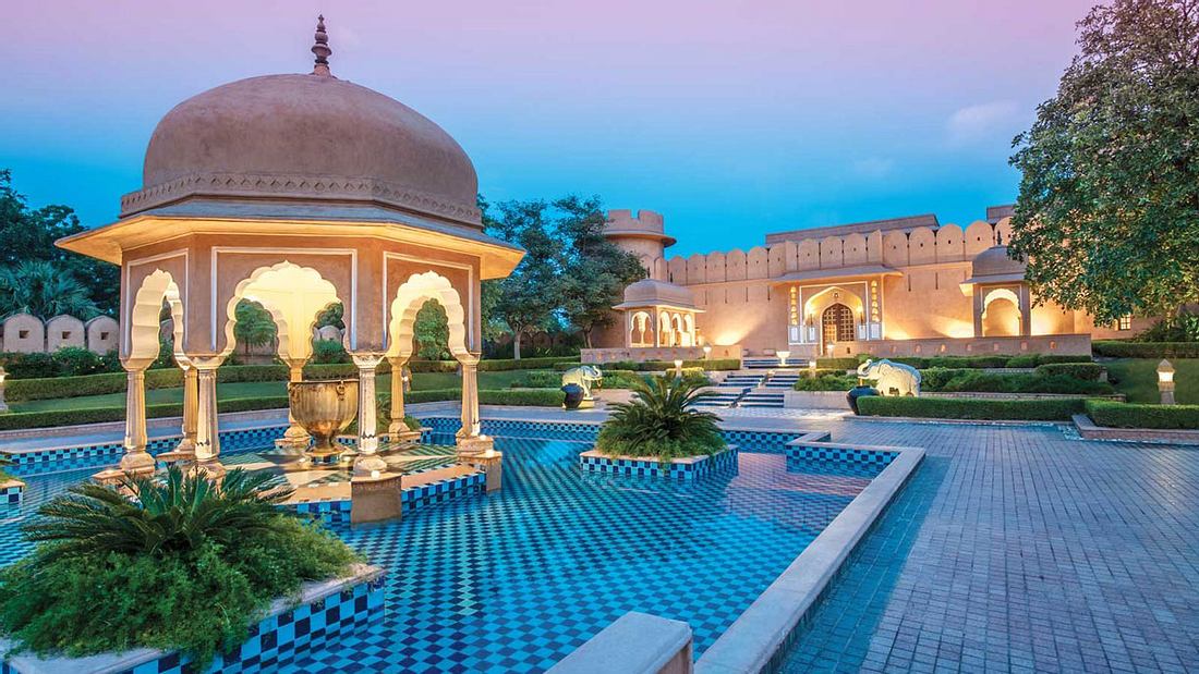 Wohnen wie ein Das Oberoi Rajvilas Jaipur