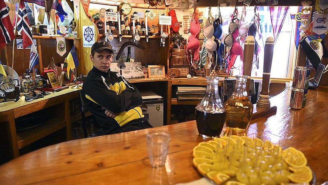 Faraday Bar, Antarktis