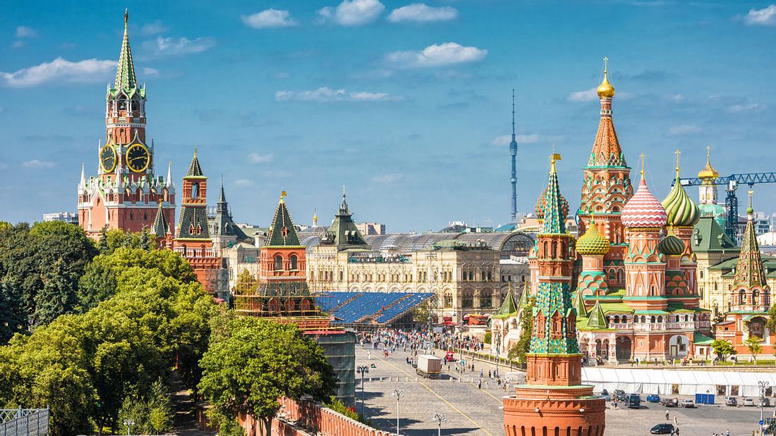 Platz 9: Moskau Moskau