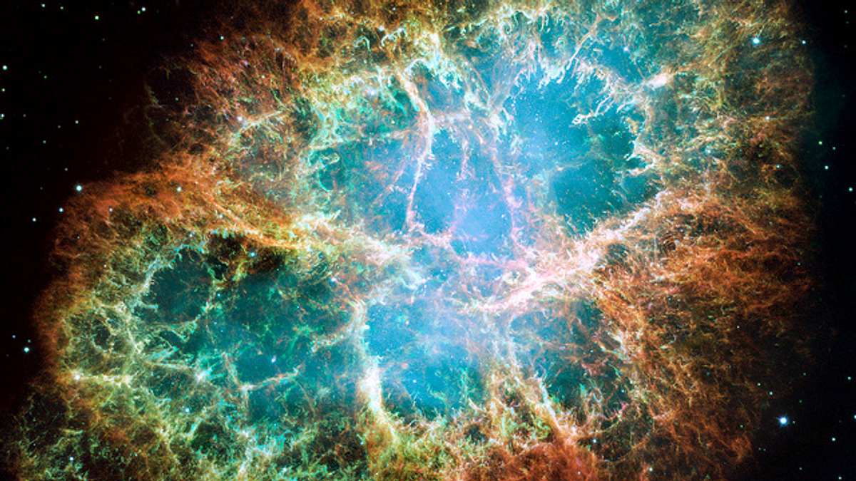 NASA Hubble: Dieses Mosaikbild ist eines der größten, die Hubble jemals von dem Überbleibsel einer Supernova aufzeichnete.