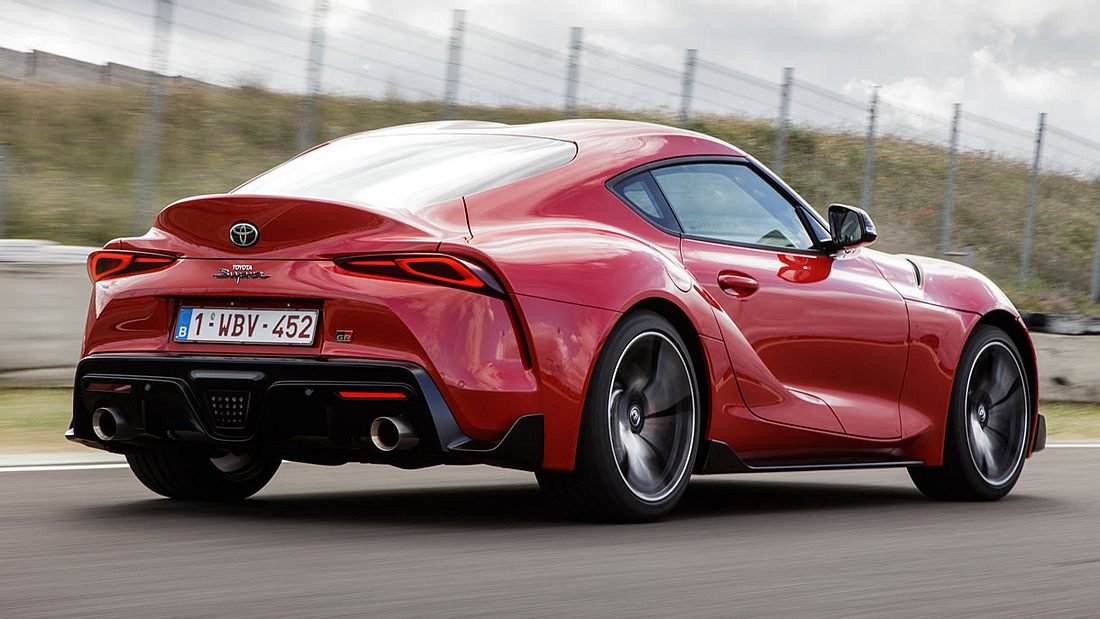 Testfahrt des neuen Toyota GR Supra Toyota GR Supra