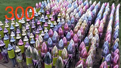 Colin Furze zündet 300 Raketen auf einmal  - Foto: YouTube / Colin Furze