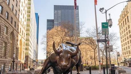 Bulle an der Wall Street in New York - Foto: iStock/Alex Potemkin