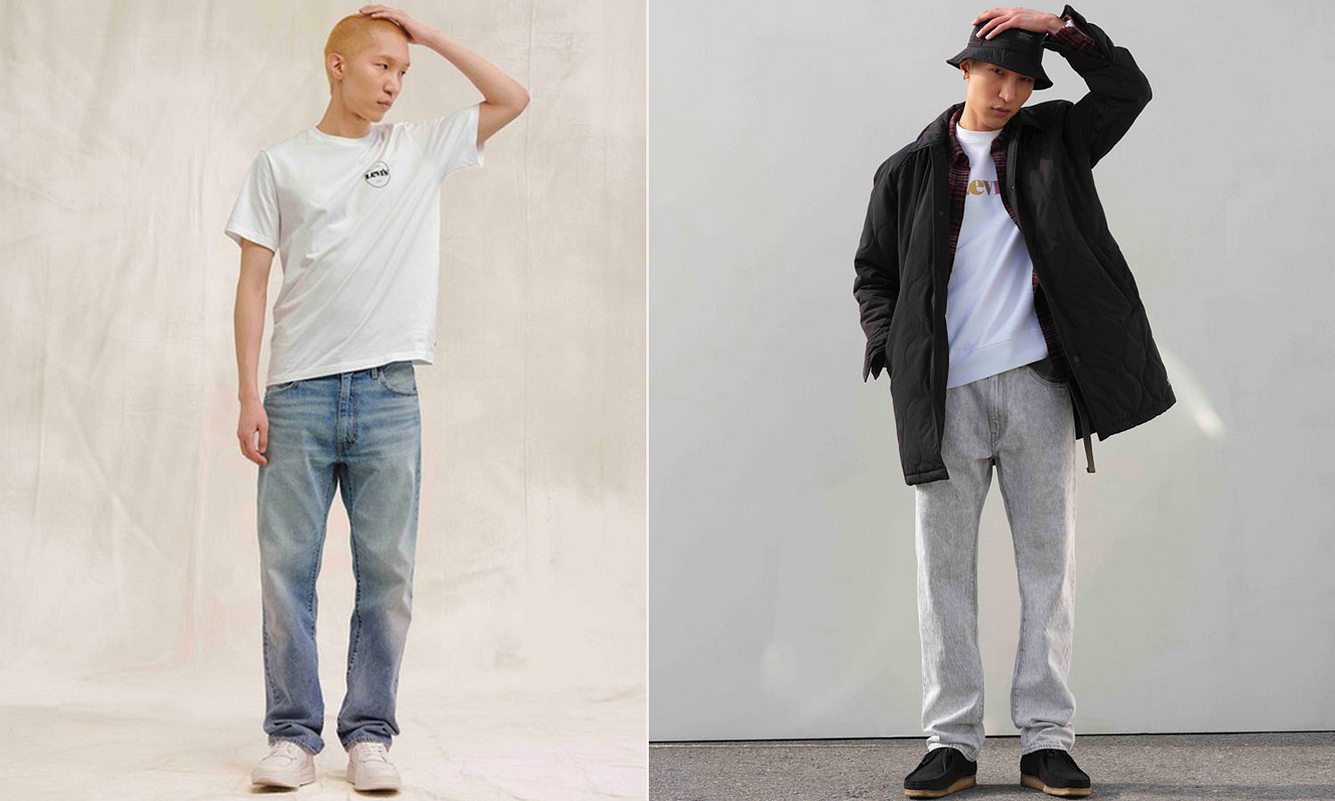 551 Z Authentic Straight Männermodel in Jeans
