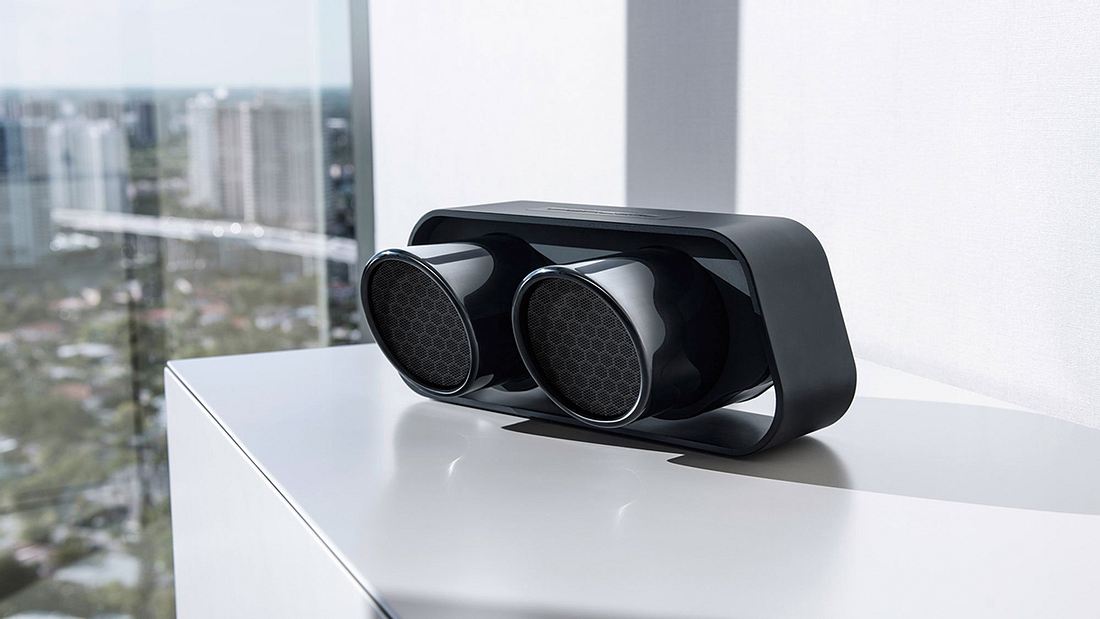Porsche Design: Dieser Lautsprecher erfüllt Vorbildfunktionen Porsche Design: Dieser Lautsprecher erfüllt Vorbildfunktionen