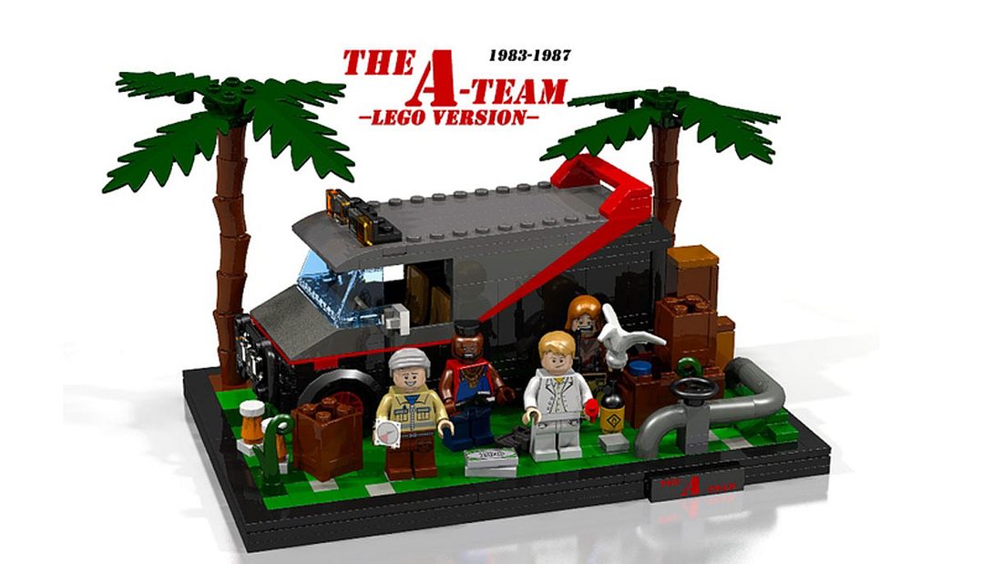 A-Team als Lego-Bausatz