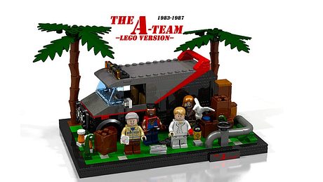 A-Team als Lego-Bausatz - Foto: Lego