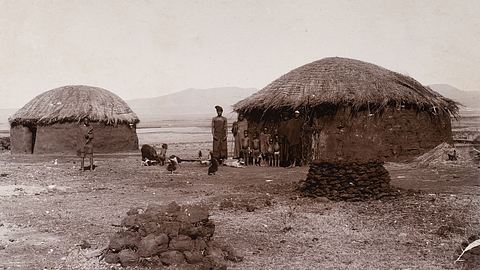 Afrikanisches Dorf im 19. Jahrhundert (Symbolbild) - Foto: iStock / duncan1890