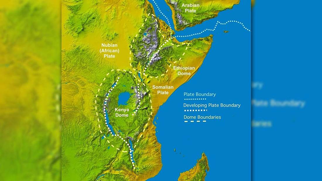 Hier bricht Afrika auseinander Hier bricht Afrika auseinander
