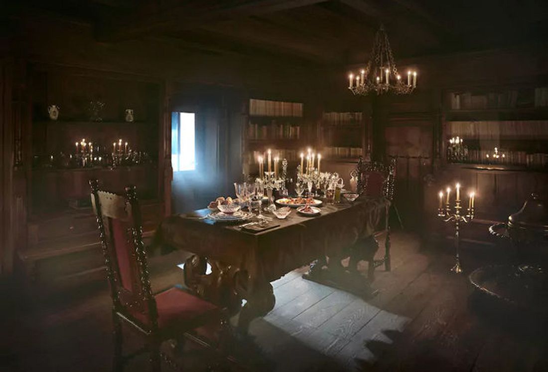 Das Schloss von Graf Dracula in Transsilvanien