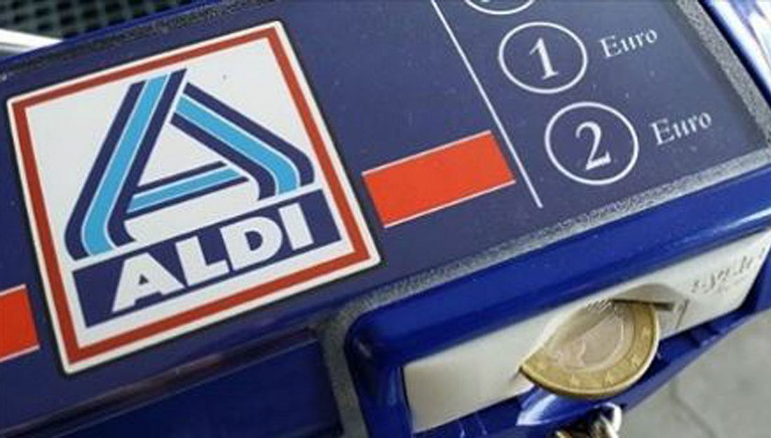 Aldi-Einkaufswagen Aldi-Einkaufswagen