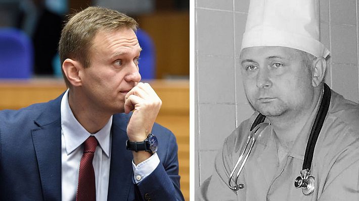 Alexej Nawalny und Sergej Maximishin - Foto: Getty Images / Frederick Florin / Omsk Ministry of Health (Collage Männersache)