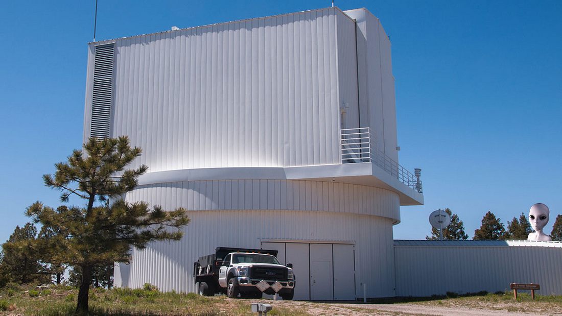 Sonnen-Observatorium in New Mexico