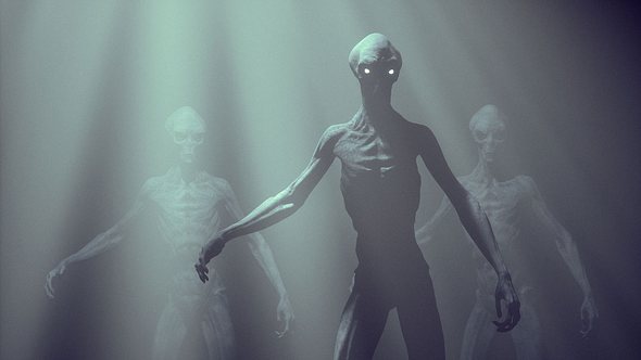 Waren Aliens auf der Erde? - Foto: iStock/gremlin