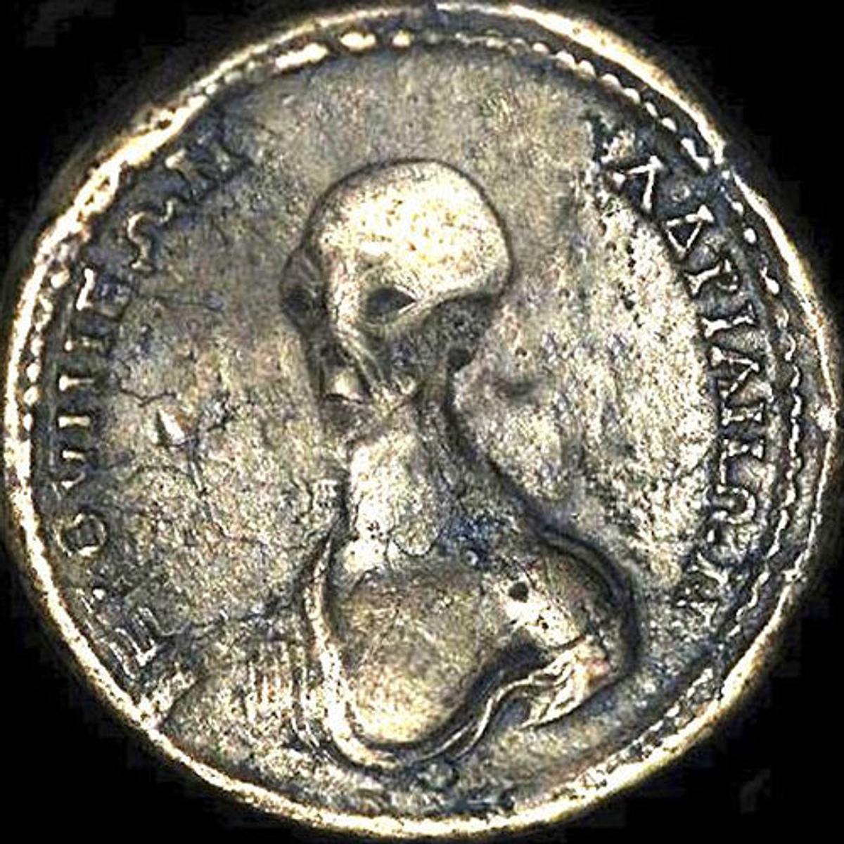 Ist das eine echte Alien-Münze?