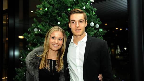 Florian Neuhaus und Aline Restle - Foto: IMAGO / Wiechmann