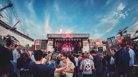 Die Hauptbühne des melt!-Festivals - Foto: melt!