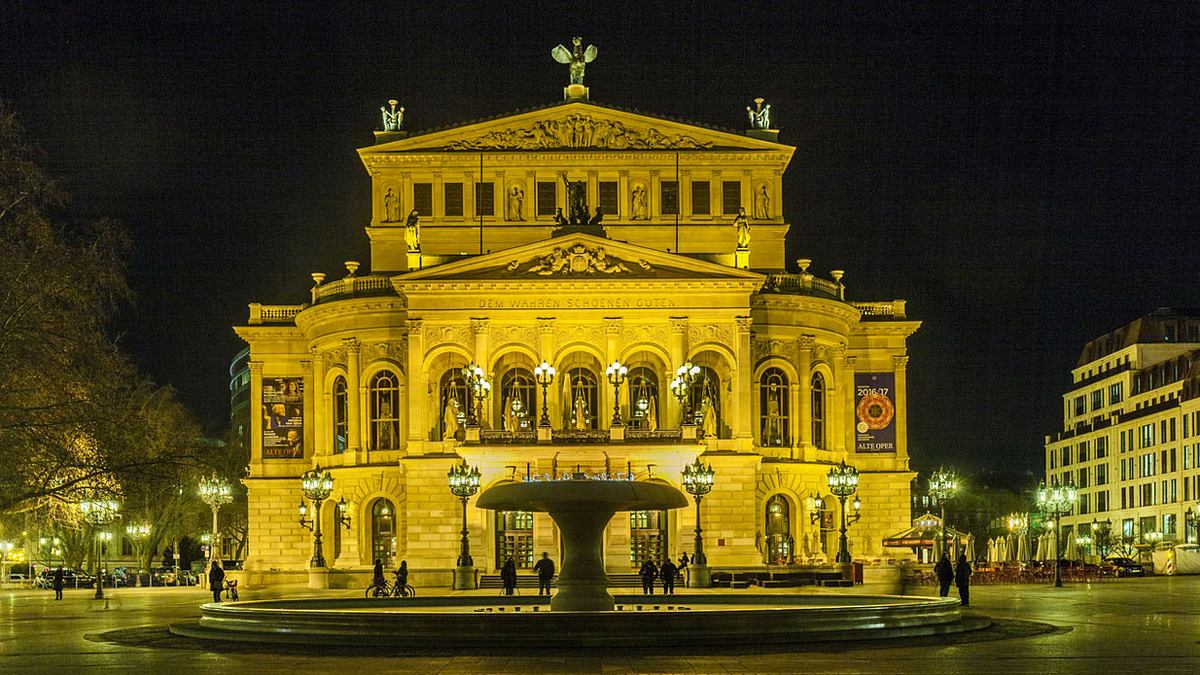 Alte Oper in Frankfurt.