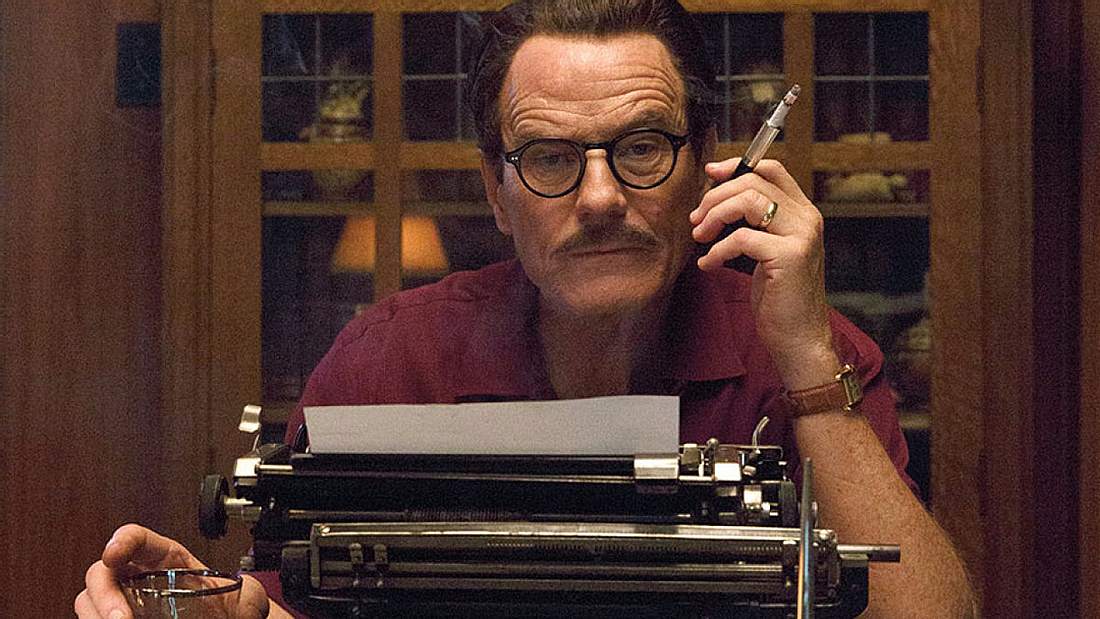 Ab Januar 2017 auf Amazon Prime Video: Das gefeierte Schriftsteller-Biopic Trumbo mit Bryan Cranston in der Hauptrolle Bryan Cranston im Biopic Trumbo - ab Januar 2017 auf Amazon Prime Video
