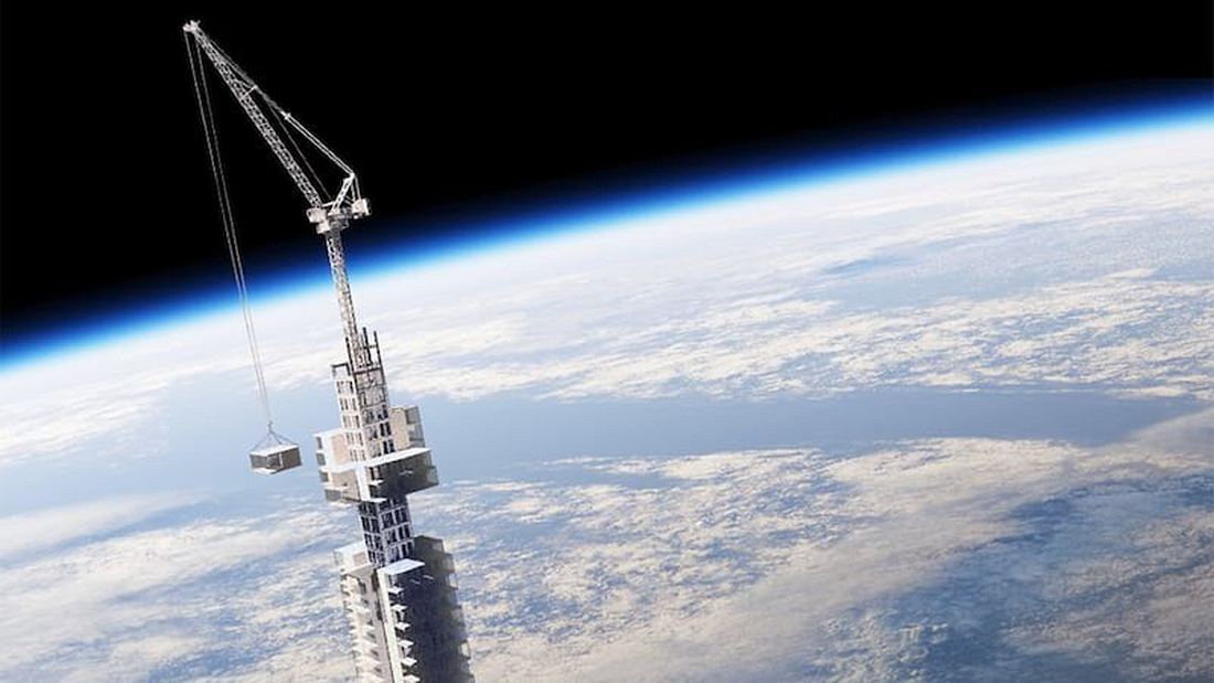 Wolkenkratzer auf Asteroid: Der Analemma Tower des Clouds Architecture Office