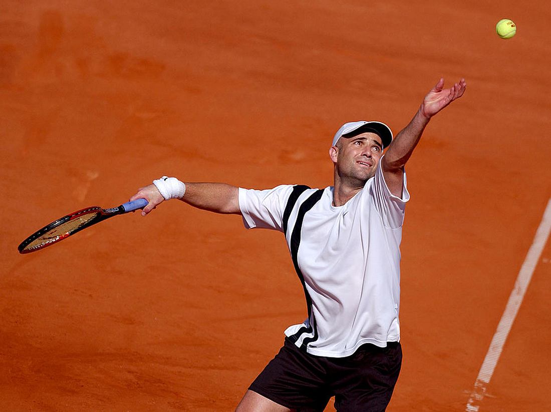 Andre Agassi ist und bleibt eine Ikone im Tennis Andre Agassi ist und bleibt eine Ikone im Tennis