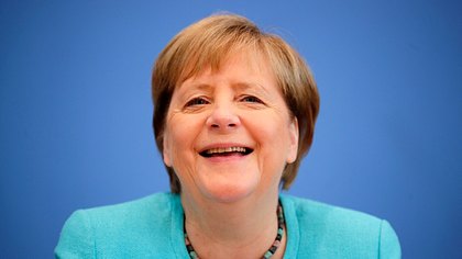 Angela Merkel - Foto: Getty Images/	HANNIBAL HANSCHKE 