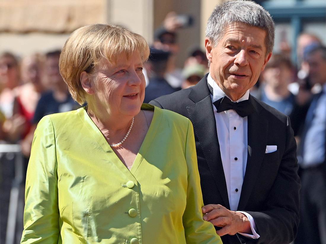 Angela Merkel und Joachim Sauer