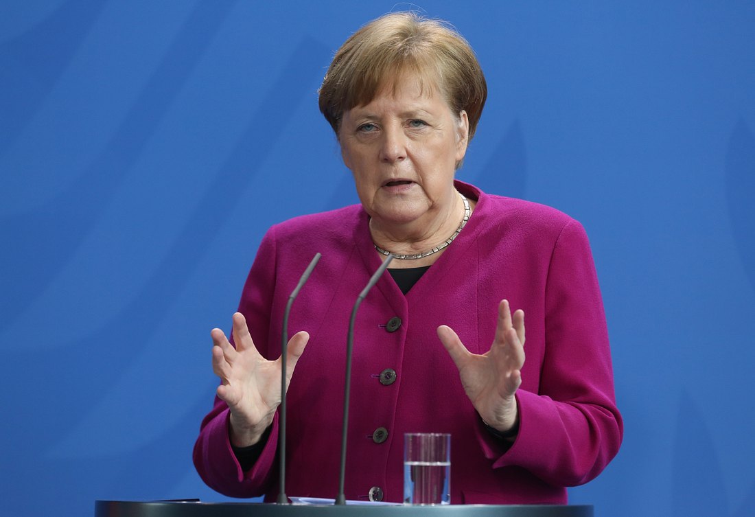 Angela Merkel über Empfehlungen der Leopoldina: Sehr wichtig Angela Merkel