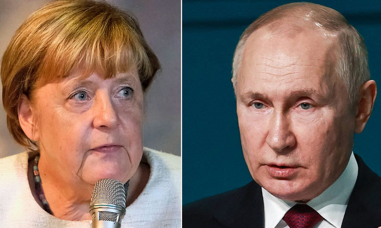 Angela Merkel, Wladimir Putin