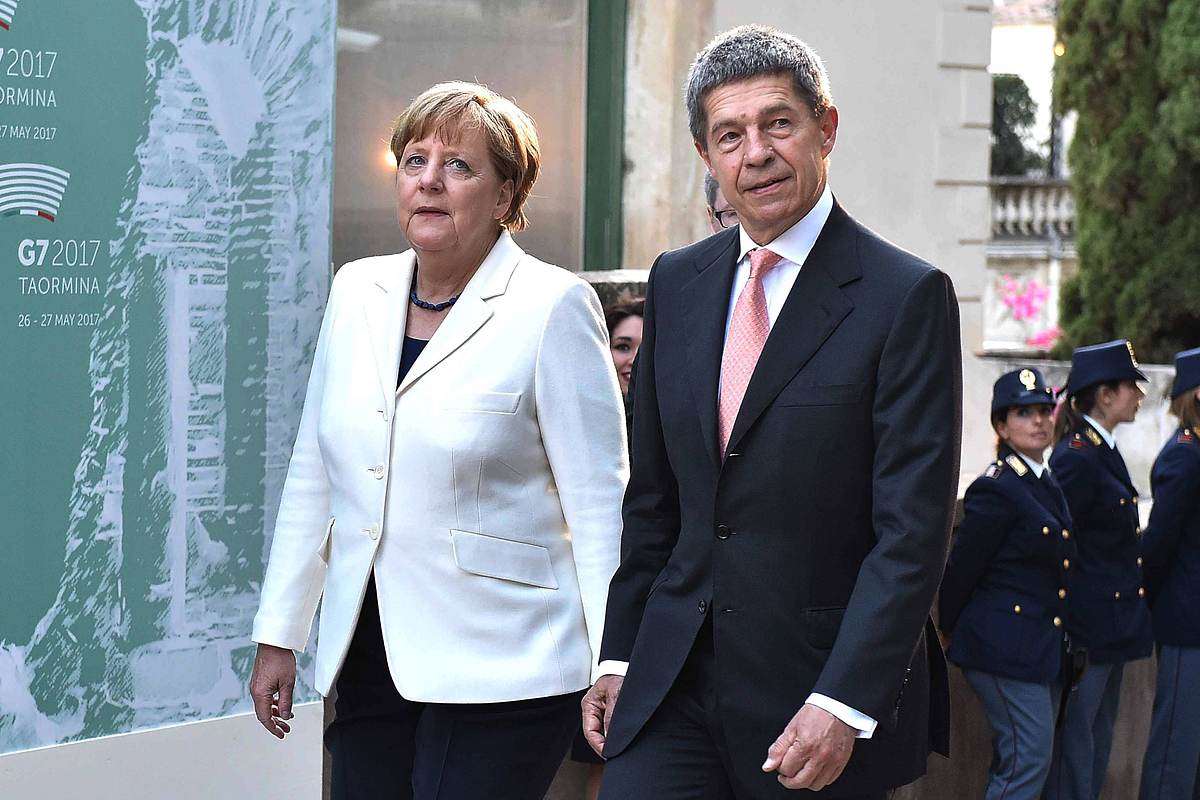 Angela Merkel und Joachim Sauer 