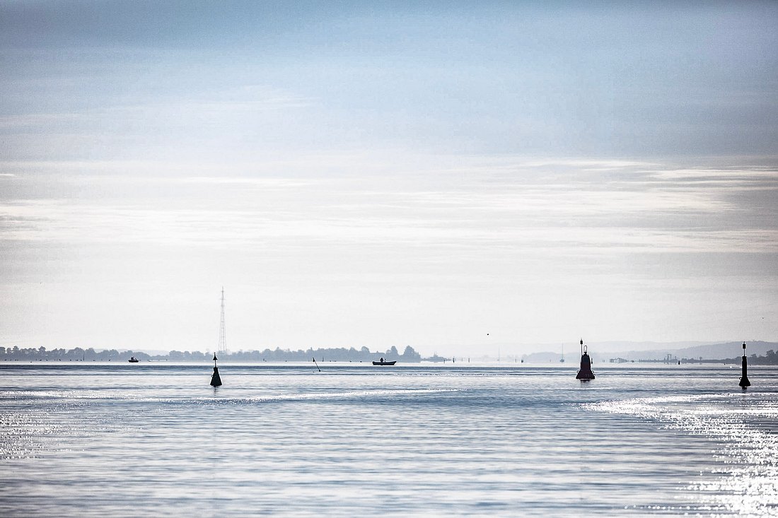 Angeln im Bodden Bodden (Ostsee)
