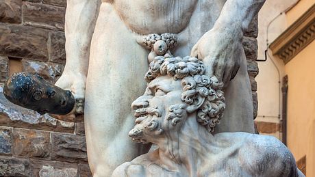 Statue von Hercules und Cacus, Piazza della Signoria - Foto: iStock / minoandriani