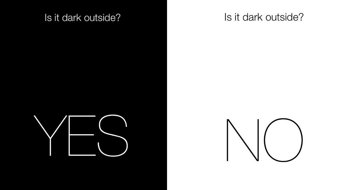 Is It Dark Outside?
