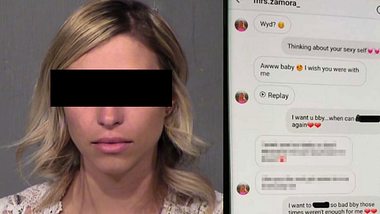 Brittany Zamora hatte Sex mit einem 13-jährigen Schüler. - Foto: YouTube/ABC15 Arizona, Goodyear Police Department