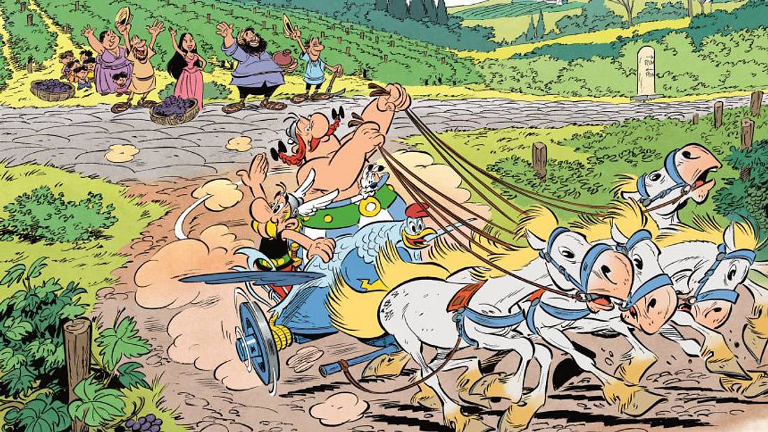Neuer Asterix-Comic: Asterix und Obelix in Italien Neuer Asterix-Comic: Asterix und Obelix in Italien
