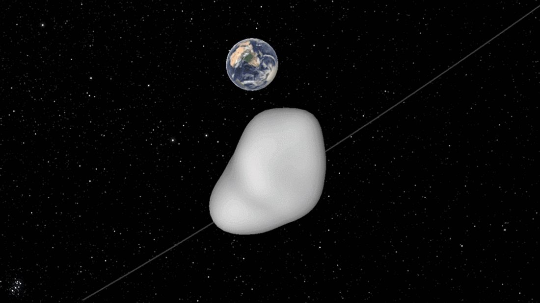 Asteroid 2012 TC4 kommt der Erde gefährlich nah Asteroid 2012 TC4 kommt der Erde gefährlich nah