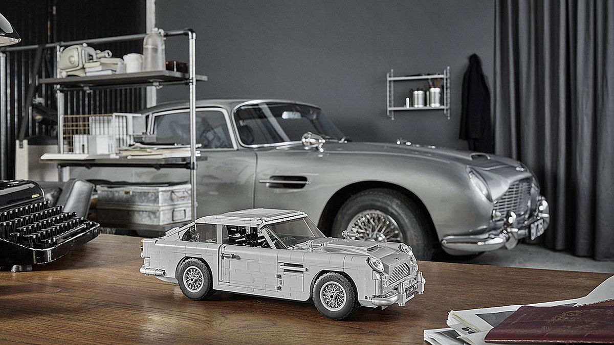 Aston Martin DB5 als LEGO-Bausatz