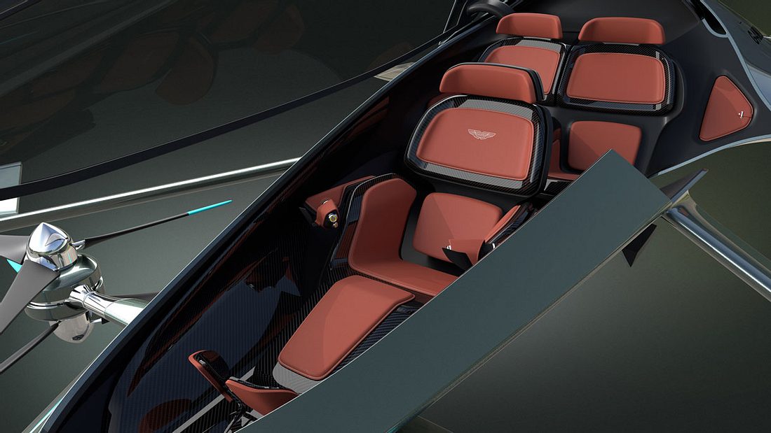 Volante Vision von Innen Volante Vision von Aston Martin
