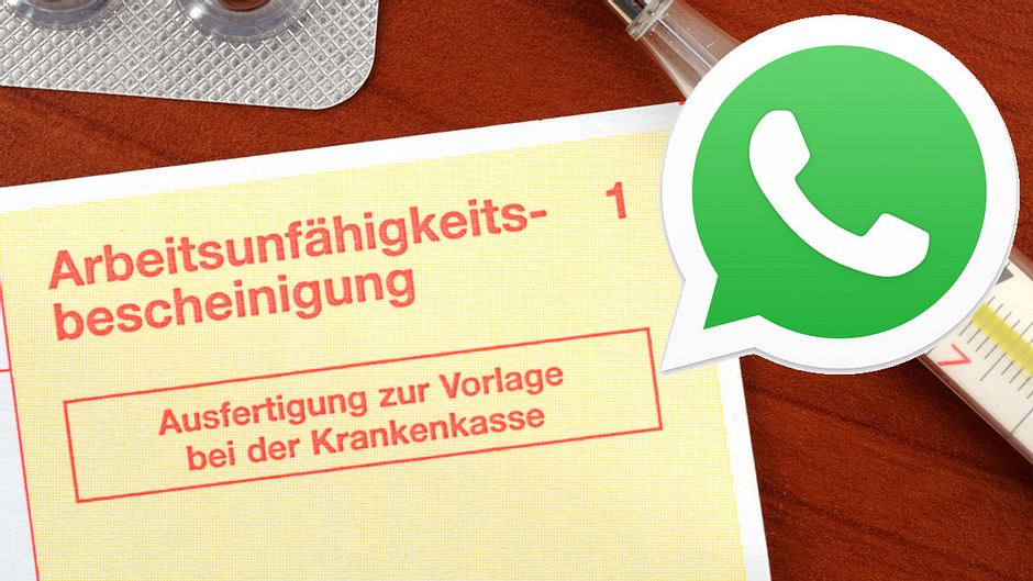 Krankschreibung Ist Jetzt Per Whatsapp M Glich So Geht S M Nnersache