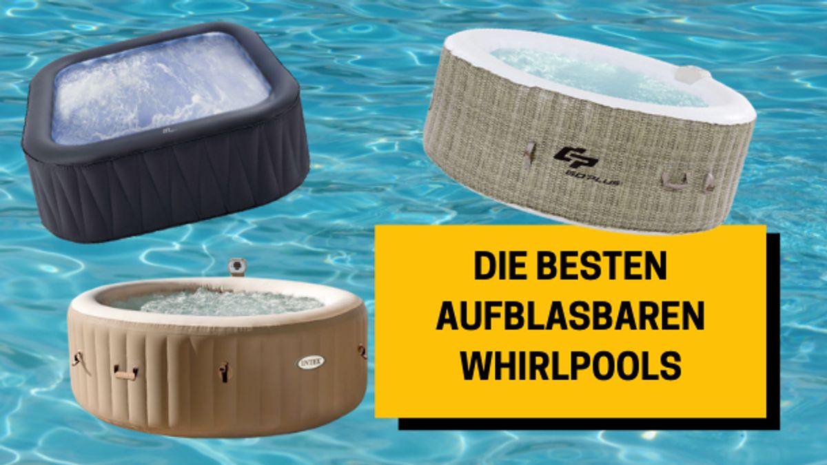 Whirlpool aufblasbar Outdoor Garten