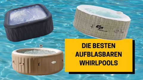 Whirlpool aufblasbar Outdoor Garten