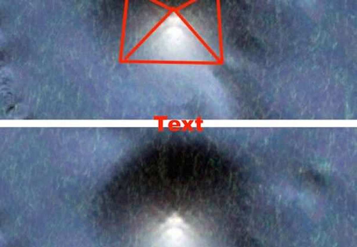 Zeigt dieses Bild eine UFO auf dem Grund des Pazifik?