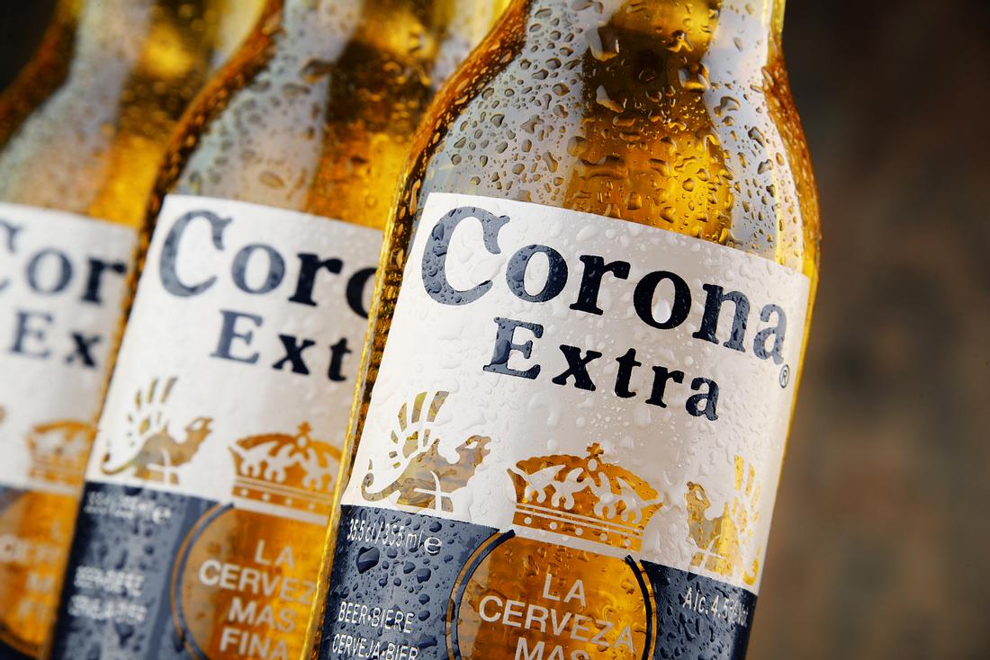 Corona-Brauerei stellt Produktion ein Corona-Bierflaschen