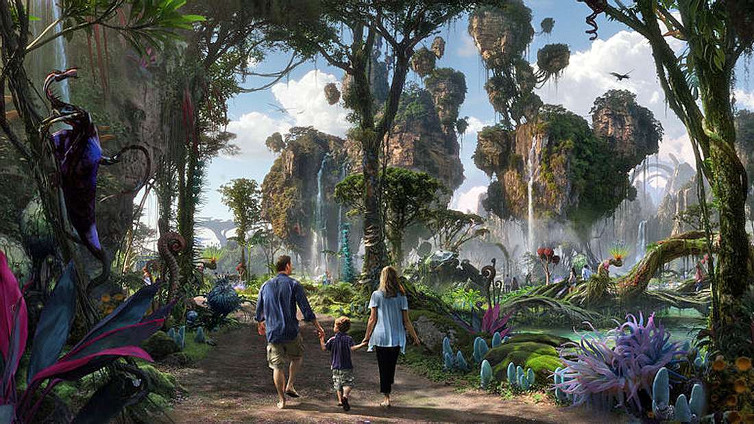 Disney eröffnet im Sommer 2017 in Orlando der Themenpark Pandora - The World of Avatar Pandora - The World of Avatar: In Disney World Orlando wird im Sommer 2017 in Na'vi-inspirierter Vergnügungspark eröffnet
