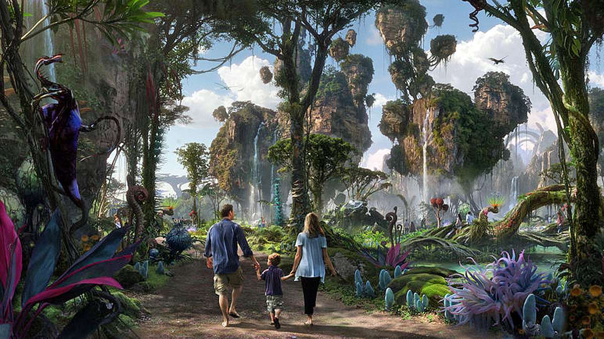 Pandora - The World of Avatar: In Disney World Orlando wird im Sommer 2017 in Na'vi-inspirierter Vergnügungspark eröffnet 