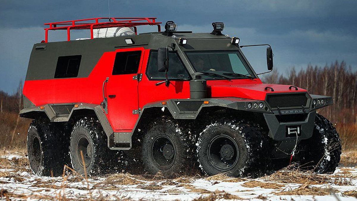 Avtoros Shaman 8x8 ATV: Der Gelände-Gigant