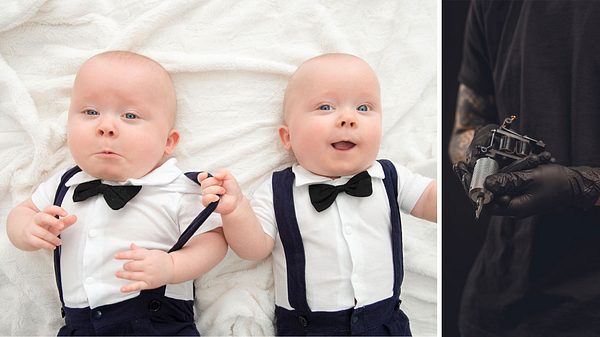 Babys tätowieren! - Foto: iStock / BorupFoto / LightFieldStudios (Collage Männersache)