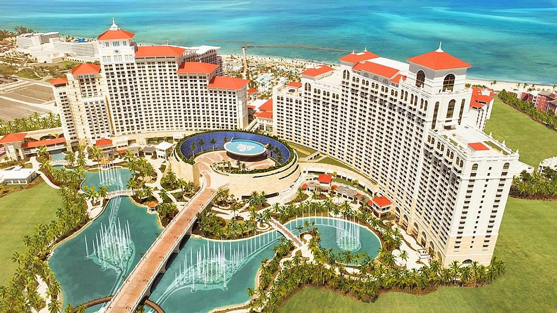 Das Baha Mar Hotel auf den Bahamas